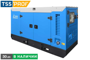 Дизельный генератор ТСС АД-30С-Т400-1РКМ7 в шумозащитном кожухе 025734 фото