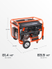 Бензиновый генератор  GRS 7500 E