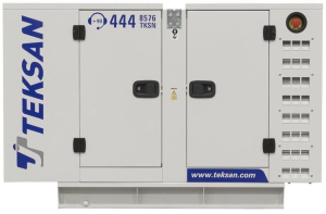 Дизельный генератор TEKSAN TJ15PE5L в кожухе  фото