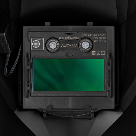 Маска сварщика хамелеон АСФ 777, чёрная Маска сварщика хамелеон АСФ 777, чёрная