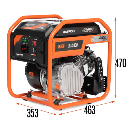Бензиновый генератор  GDA 3800i Бензиновый генератор  GDA 3800i