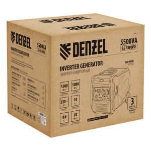 Бензиновый генератор DENZEL GS-5500iSE 94712 фото