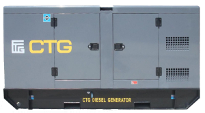 Дизельный генератор CTG AD-83RE в кожухе  фото