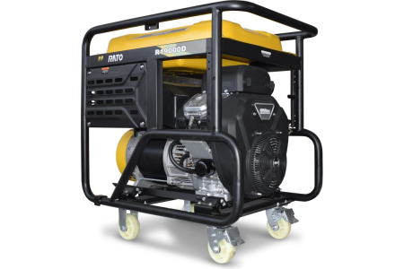 Бензиновый генератор  R19000D электростартер + колесный комплект Бензиновый генератор  R19000D электростартер + колесный комплект