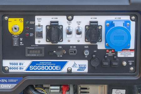 Бензиновый генератор  SGG 8000Ei с блоком АВР