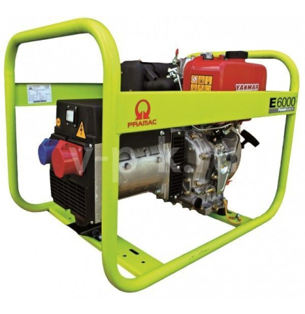 Дизельный генератор PRAMAC E6000, 400/230V, 50Hz
