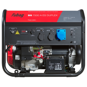 Бензиновый генератор Fubag BS 7500 A ES DUPLEX 641087 фото