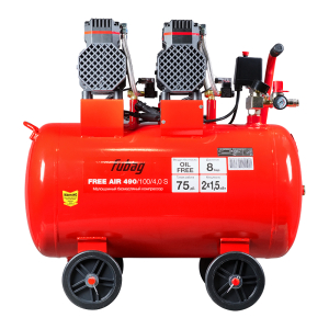 Поршневой компрессор Fubag Free Air 490/100/4.0 S 46559 безмасляный фото