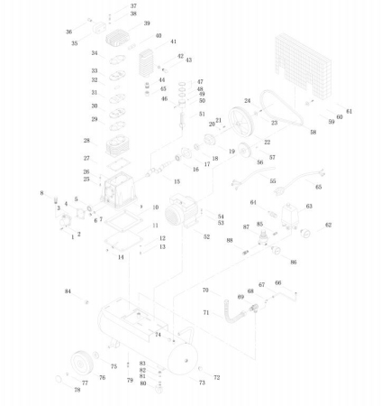 AFTERCOOLER GASKET