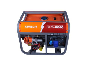 Бензиновый генератор КРАТОН GGW-6000 3 08 02 028 сварочный фото