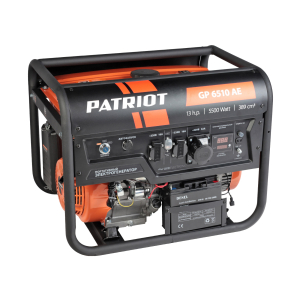 Бензиновый генератор PATRIOT GP 6510 AE 474101580 фото