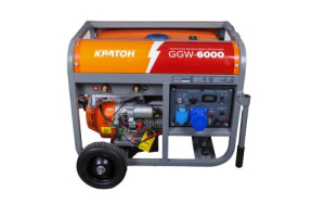 Бензиновый генератор КРАТОН GGW-6000 3 08 02 028 сварочный фото