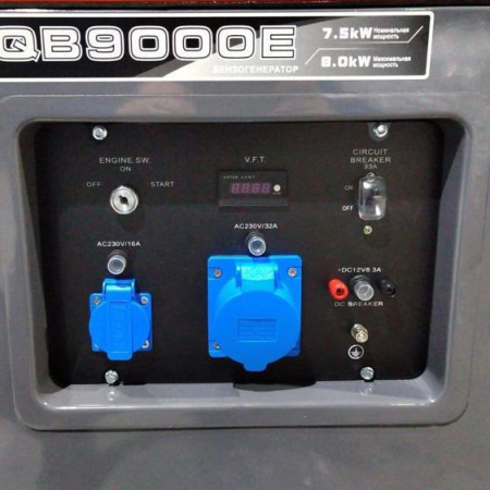Бензиновый генератор  QB 9000 E Бензиновый генератор  QB 9000 E