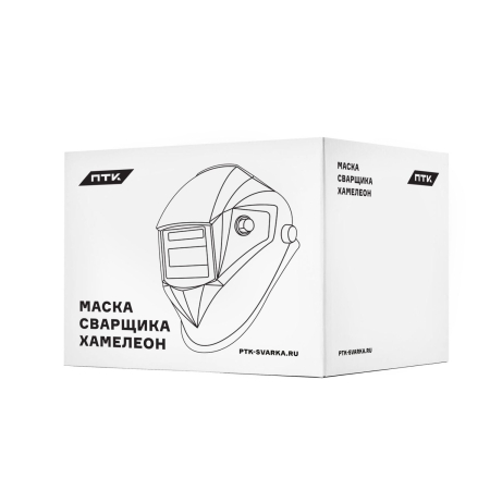 Маска сварщика хамелеон ПТК SK600 SUPER VISION, чёрная Маска сварщика хамелеон ПТК SK600 SUPER VISION, чёрная