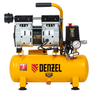 Поршневой компрессор DENZEL DLS650/10 передвижной электрический фото