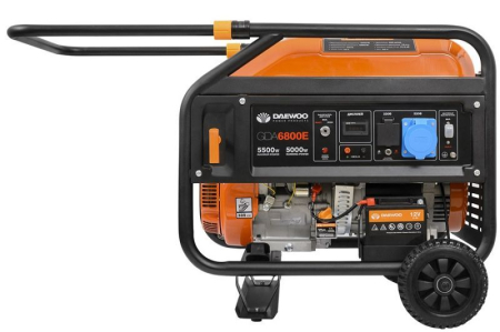 Бензиновый генератор DAEWOO GDA 6800E Бензиновый генератор DAEWOO GDA 6800E