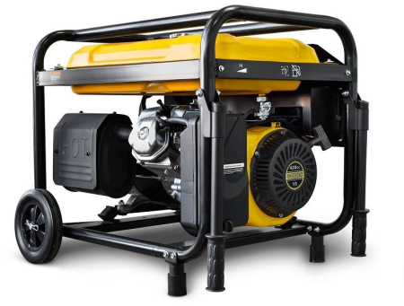 Бензиновый генератор  R6000E-L2W электростартер + колесный комплект Бензиновый генератор  R6000E-L2W электростартер + колесный комплект