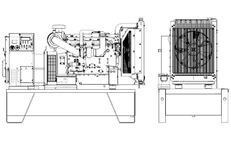 Дизельный генератор Onis Visa P 151 B Дизельный генератор Onis Visa P 151 B