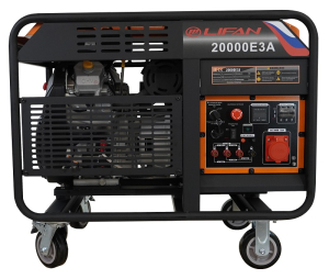 Бензиновый генератор Lifan 20000E3A 00160715 промышленный фото