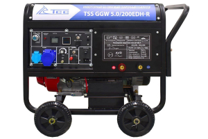 Бензиновый генератор ТСС GGW 5.0/200EDH-R (Honda GX390) 026119 фото