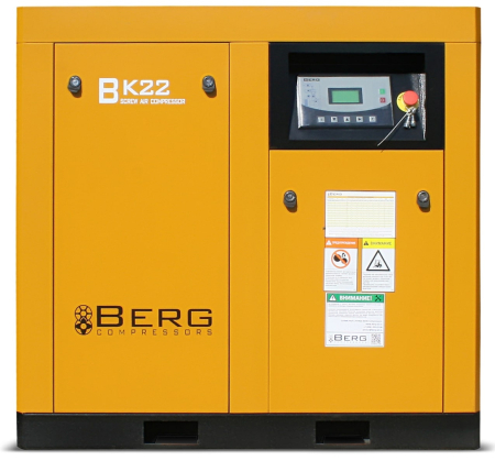 Винтовой компрессор Berg ВК-22 12 (IP54) Винтовой компрессор Berg ВК-22 12 (IP54)
