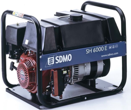 Бензиновый генератор  SH 6000E