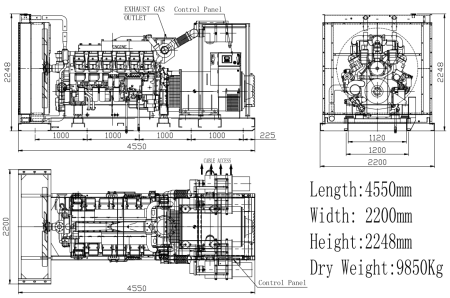 Дизельный генератор  АД-1000С-Т400-1РМ8 Дизельный генератор  АД-1000С-Т400-1РМ8