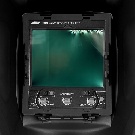 Маска сварщика хамелеон F10 (SK600 TC) чёрная Маска сварщика хамелеон F10 (SK600 TC) чёрная