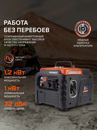 Бензиновый генератор  iGX 1200