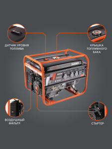 Бензиновый генератор PATRIOT GRS 6500 476102266 фото