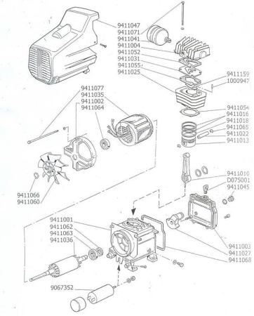 PRESS.RED 11/401/4 Gl/8 STD R