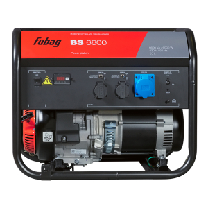 Бензиновый генератор Fubag BS 6600 641690 асинхронный фото
