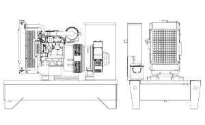 Дизельный генератор Onis Visa BD 80 B  Дизельный генератор Onis Visa BD 80 B  фото