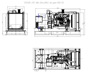 Дизельный генератор ТСС АД-240С-Т400-1РМ17 (Mecc Alte) 017569 Дизельный генератор ТСС АД-240С-Т400-1РМ17 (Mecc Alte) 017569 фото